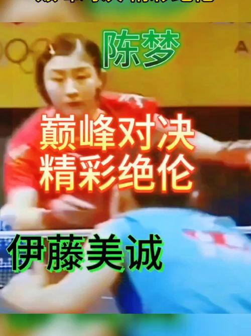 开云体育报道：陈梦战胜伊藤美诚，成功卫冕冠军，陈梦与伊藤美诚决赛视频直播